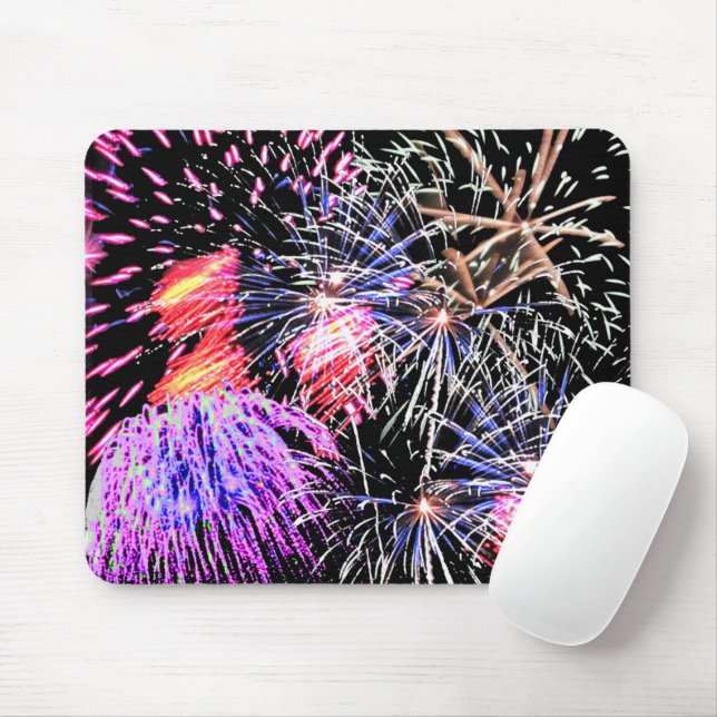 Mousepad Exibição do Fireworks (Com mouse)