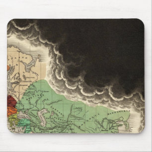 Mousepad Exibindo o Império de Kublai Khan 1294 AD