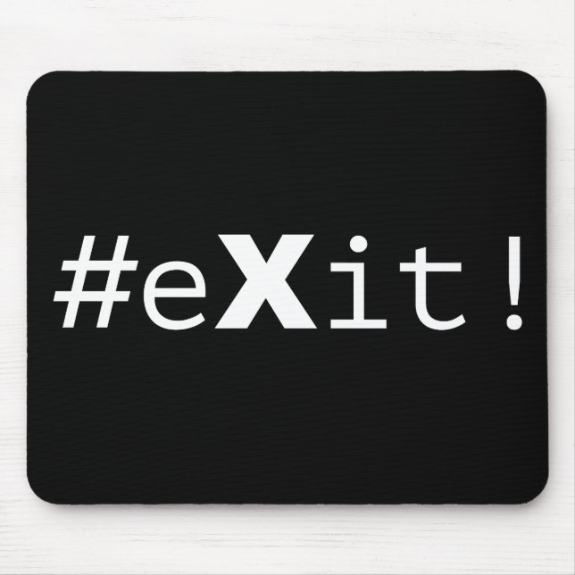 Mousepad #eXit! (Frente)
