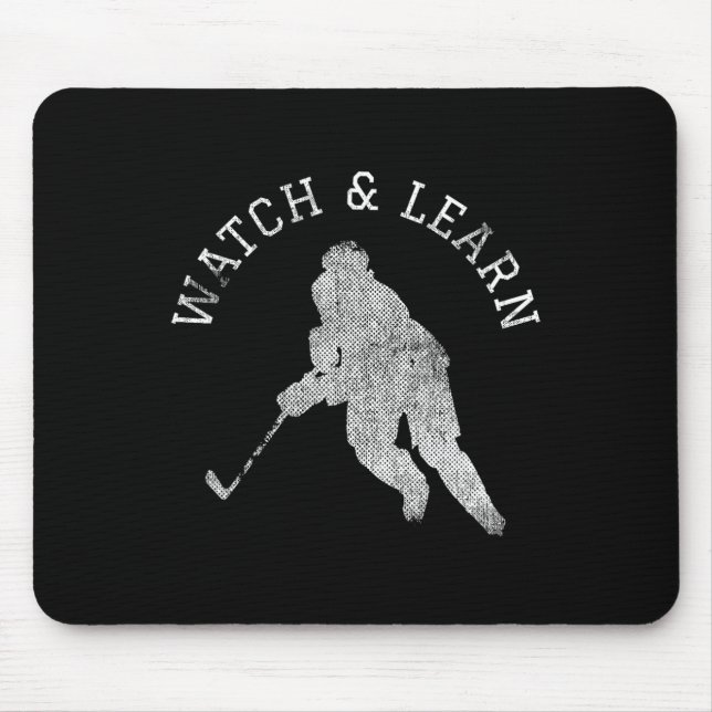 Mousepad Experiência divertida com jogadores de hóquei (Frente)