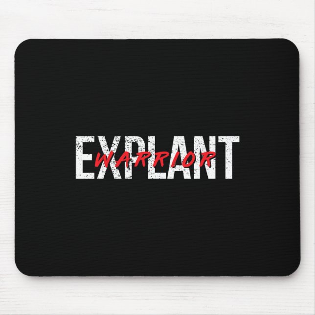 Mousepad Explantar Cancer de sensibilização para doenças do (Frente)