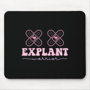 Mousepad Explantar Implante Mama Sensibilização para o Canc