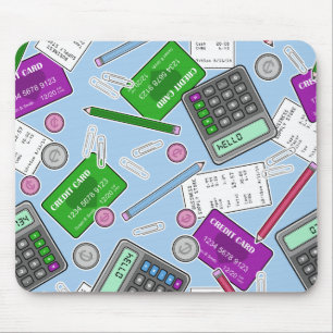 Mousepad Explicar/teste padrão temático do contador