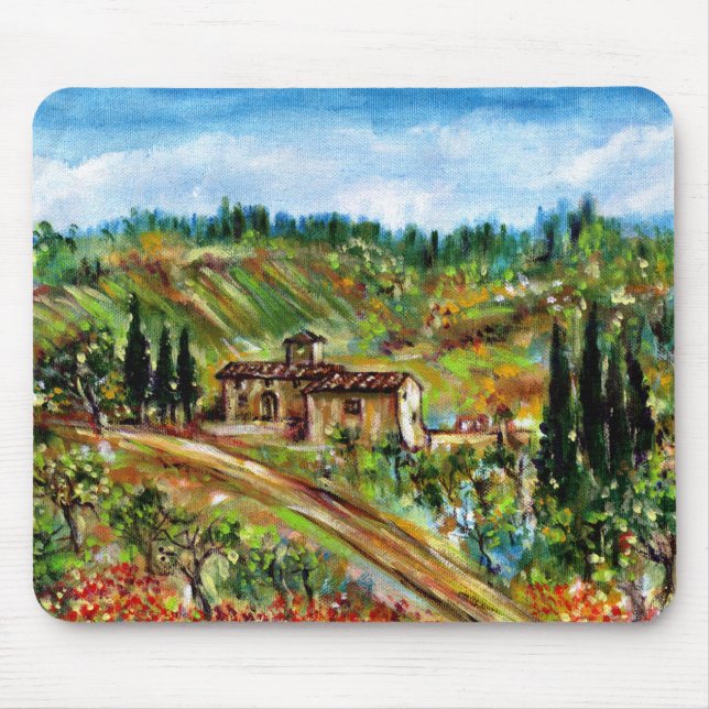 MOUSEPAD EXPLORAÇÃO ANTIGA NA CHIANTI-TUSCÂNIA (Frente)