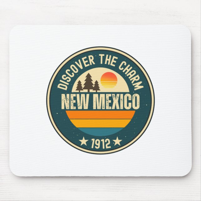 Mousepad Explore Designs Novo México Para Cada Amante (Frente)