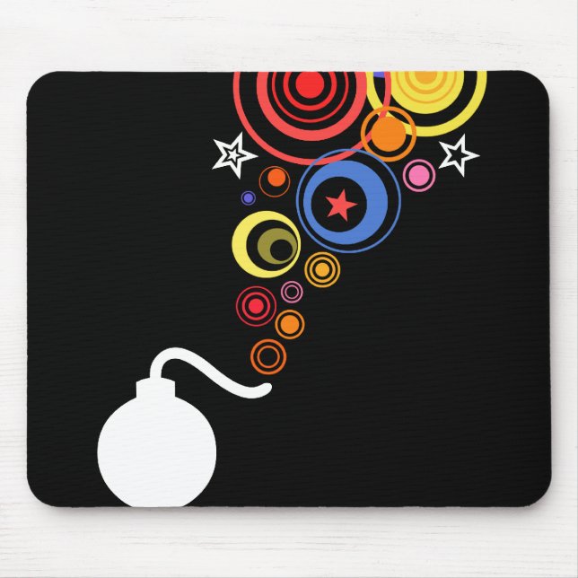 Mousepad Explosão Arco-Íris de Bocal Doom (Frente)