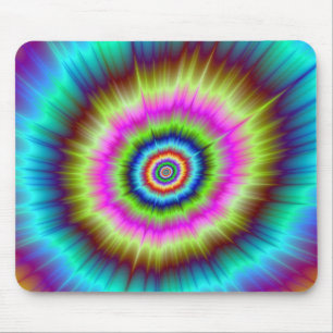 Mousepad Explosão da tintura do laço