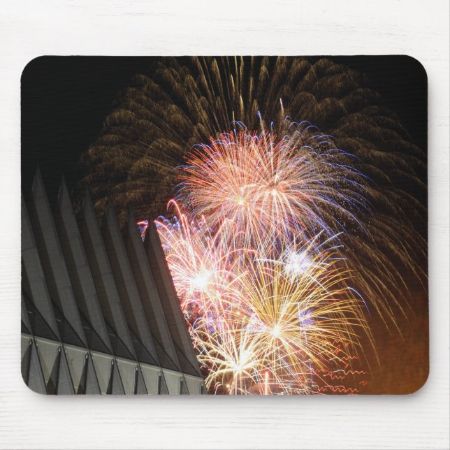 Mousepad Explosão de fogos de artifício (Frente)