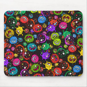 Mousepad Explosão epidémica bacteriana do germe dos