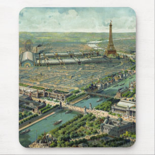 Mousepad Expo do mundo Paris 1900 France