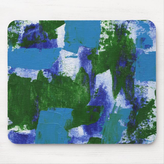 Mousepad Expressão abstrato nº 4 por Michael Moffa (Frente)