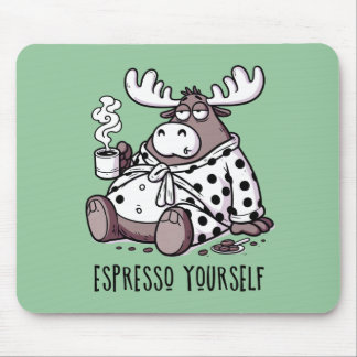 Mousepad Expresse-se com Humor Antilha de Cerveja Sonolenta