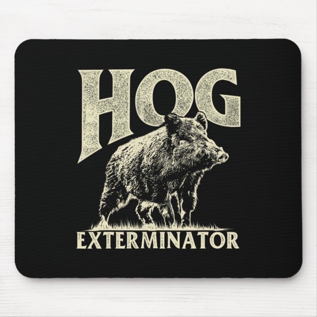 Mousepad Exterminador de Cachorros - Caçador de Cachorros S (Frente)