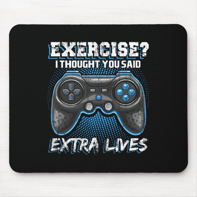 Mousepad Extra Vive Engraçado Jogo de Controlador de Vídeo (Frente)