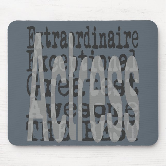 Mousepad Extraordinário atriz (Frente)