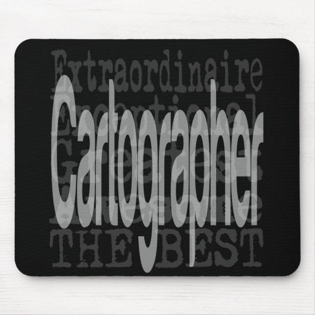 Mousepad Extraordinário Cartografador (Frente)