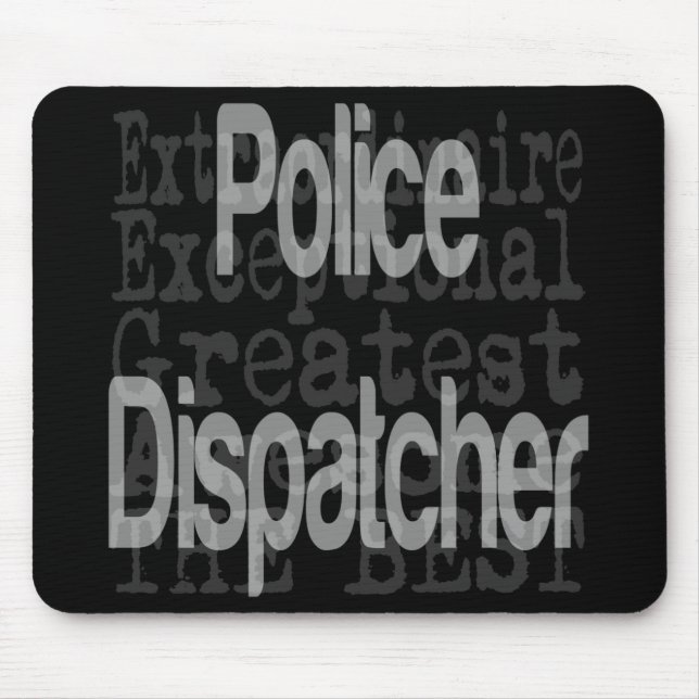 Mousepad Extraordinário da Polícia (Frente)