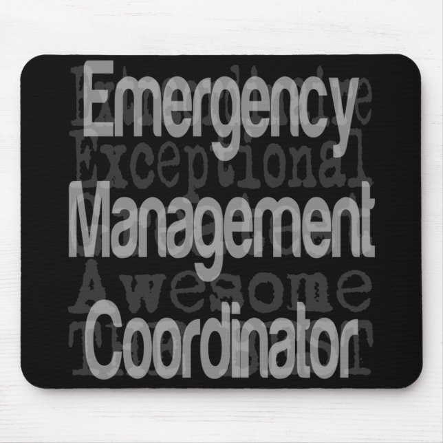 Mousepad Extraordinário do Coordenador de Gerenciamento de  (Frente)