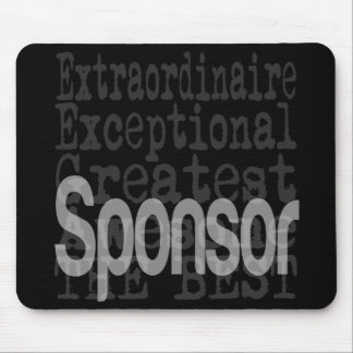 Mousepad Extraordinário do patrocinador