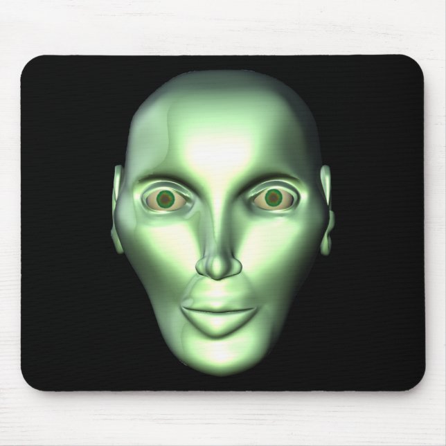 Mousepad Extraterrestrial 3D principal estrangeiro que é (Frente)