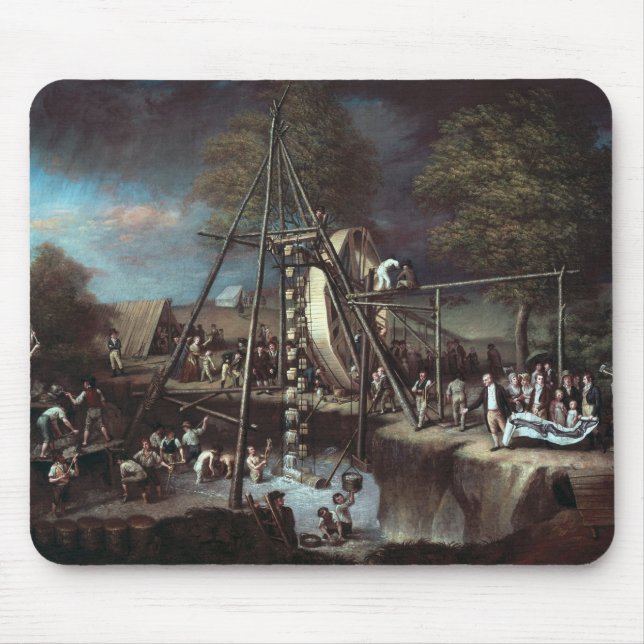 Mousepad Exumação do Mastodon, 1806 (Frente)