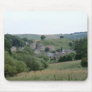 Mousepad Eyam, a vila histórica do praga em Derbyshire