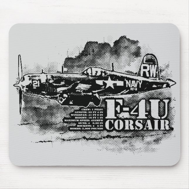 MOUSEPAD F4U CORSAIR (Frente)