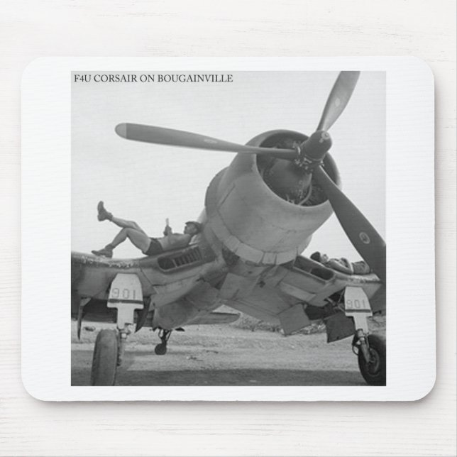 MOUSEPAD F4U CORSIAR EM BOUGAINVILLE (Frente)
