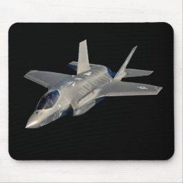 Mousepad F-35 Relâmpago II Combatente de Jato de Pantera