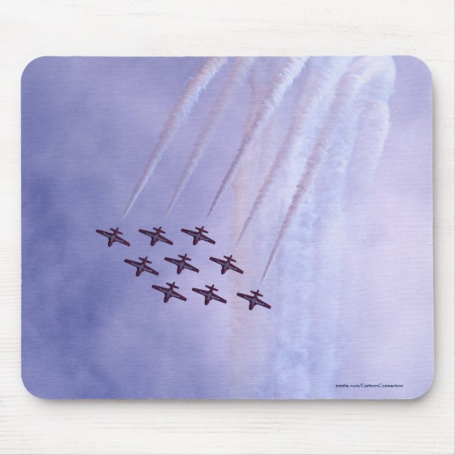 Mousepad F/A-18 Fighter Plane Air Show Stunt (Frente)
