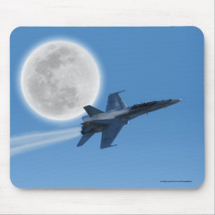 Mousepad F/A-18 Fighter Plane Air Show Stunt