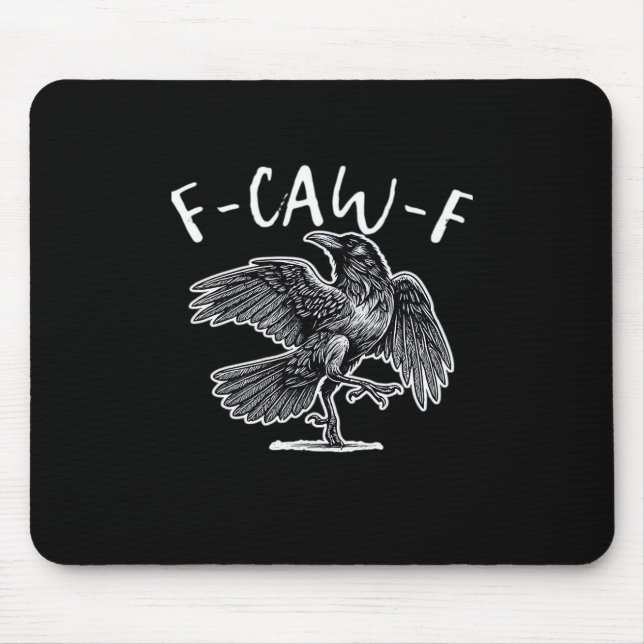 Mousepad F-Caw-F Clássico Retrô (Frente)