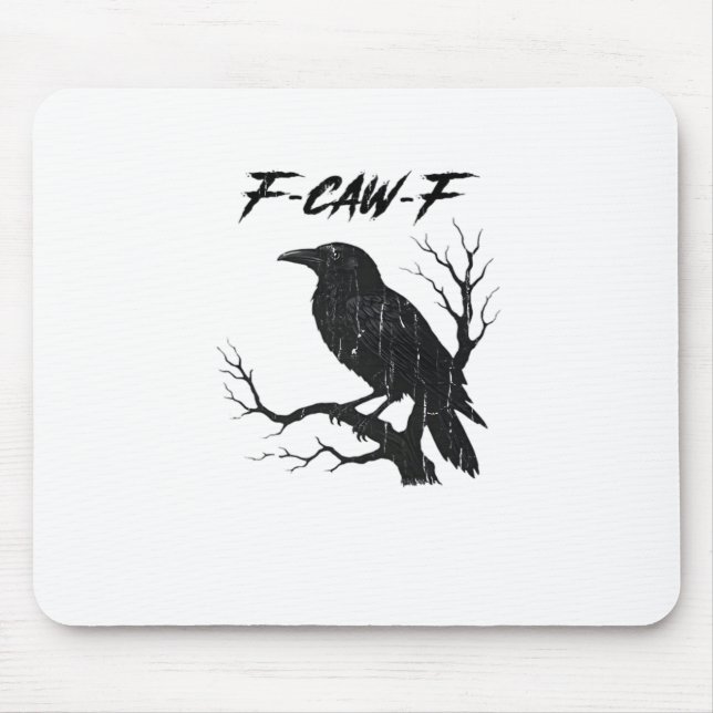Mousepad F-Caw-F Corvo Engraçado (Frente)