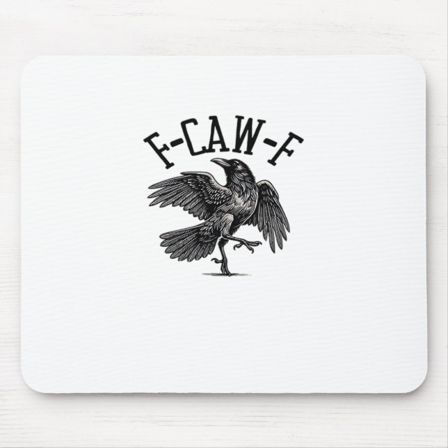 Mousepad F Caw F Crow Creative Casual (Frente)