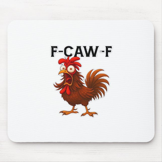 Mousepad F-Caw-F Frango Clássico (Frente)
