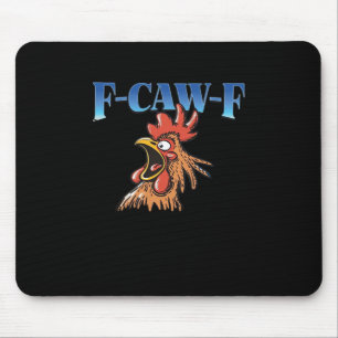 Mousepad F-Caw-F Frango Clássico Legal Único