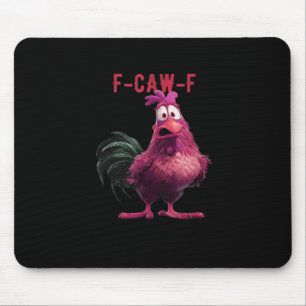 Mousepad F-Caw-F-Frango Estético Essencial Único