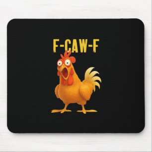 Mousepad F Caw F Galo Engraçado Meme Estilo Moderno Tendênc