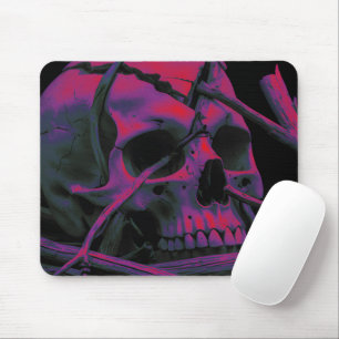 Mousepad F-Caw-F Pássaro Negro Engraçado