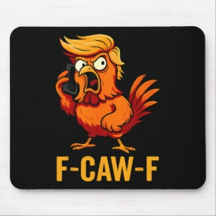 Mousepad F-caw-f Piada de Frango Engraçada Citação Meme de