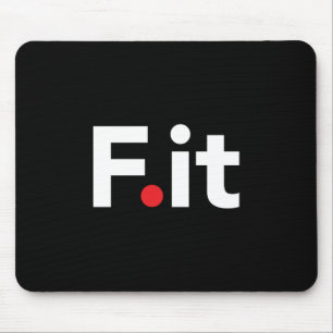 Mousepad F Slogan Anti-Malhação