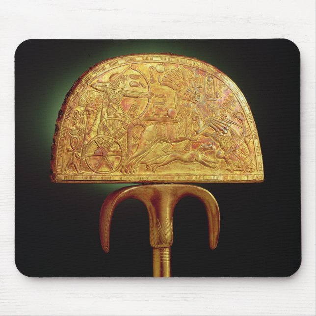 Mousepad fã da Avestruz-pena, do túmulo de Tutankhamun (Frente)