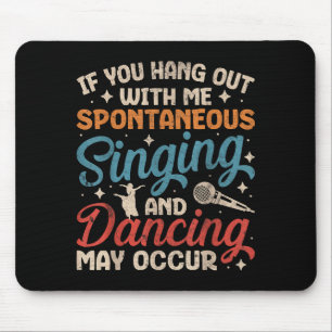 Mousepad Fã de Teatro Musical da Broadway Nerd Dramaturgo G