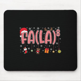 Mousepad Fa (la)8 Papais noeis de Natal Engraçados Fa La Ma