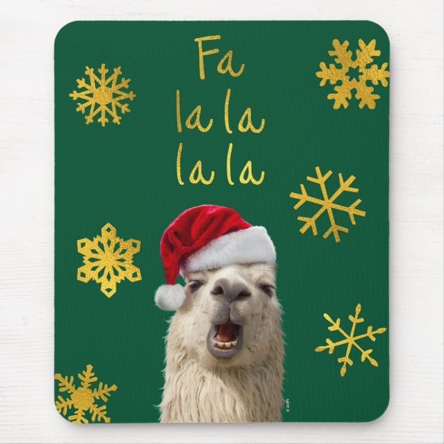 Mousepad Fa La La Llama (Frente)