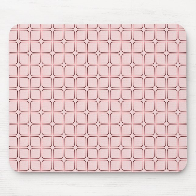 Mousepad Fab Retroativo, Rosa (Frente)