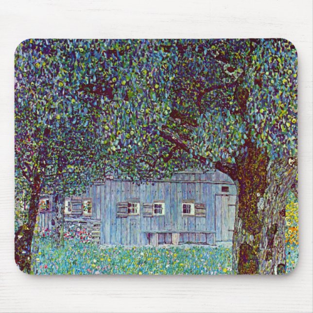 Mousepad Fábrica do Alto Áustria por Gustav Klimt (Frente)