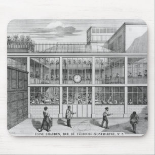 Mousepad Fábrica para cartuchos da espingarda, Usine