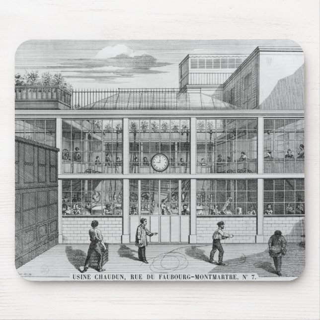 Mousepad Fábrica para cartuchos da espingarda, Usine (Frente)