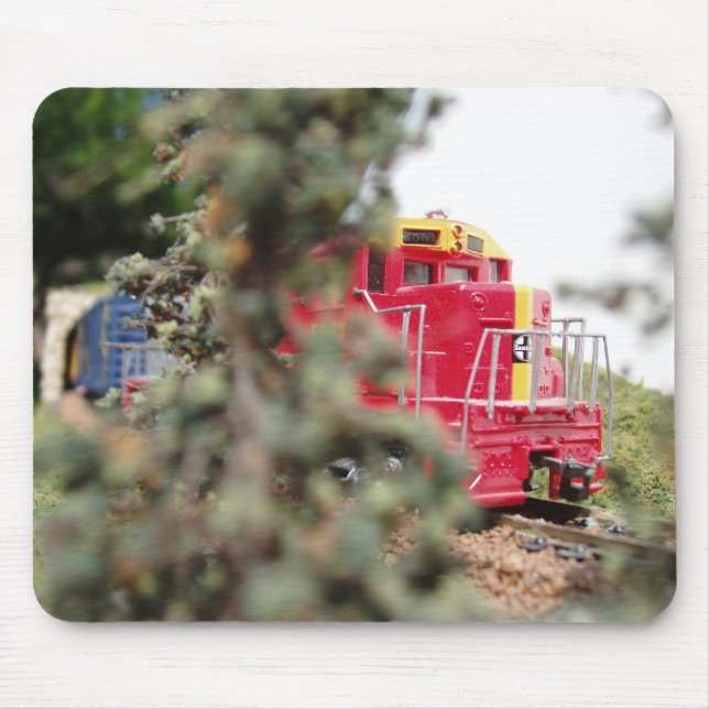 Mousepad Fabuloso modelo de transporte ferroviário (Frente)
